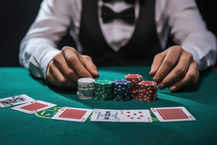 Pusat operasi serbajitu menampilkan studio live-dealer dengan teknologi multi-kamera